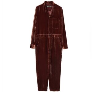 JNBY VELVET JUMPSUIT